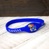 Fan Frenzy Gifts Kansas Jayhawks Officially Licensed Silicone Bracelet